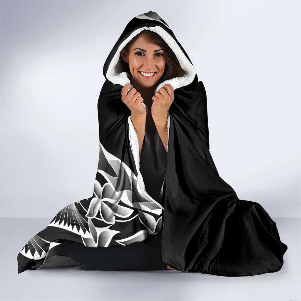 671 Guam Personalised Hooded Blanket Latte Stone Tribal LT9 - Polynesian Pride