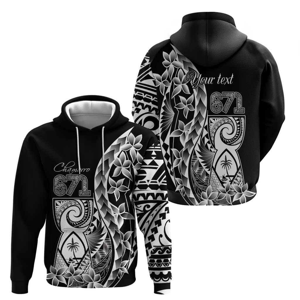 671 Guam Personalised Hoodie Latte Stone Tribal LT9 - Polynesian Pride