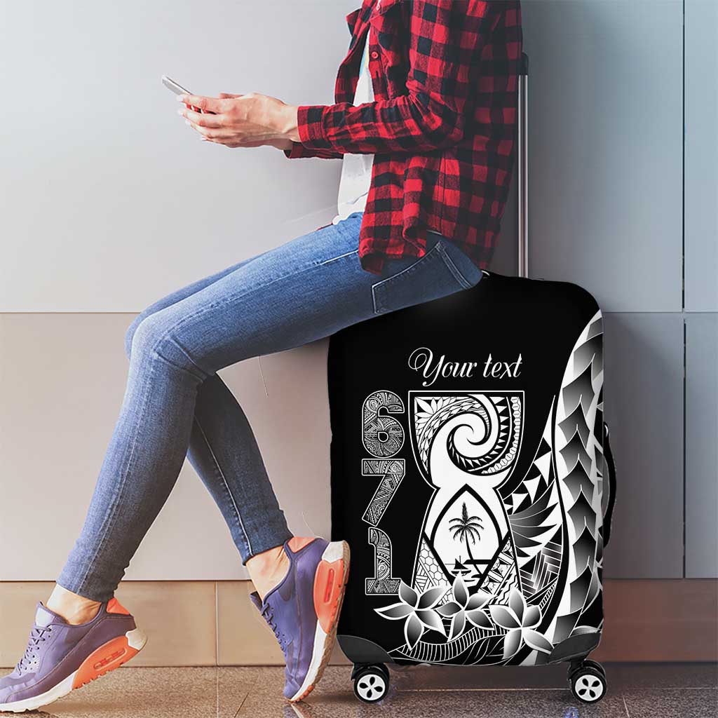 671 Guam Personalised Luggage Cover Latte Stone Tribal LT9 - Polynesian Pride