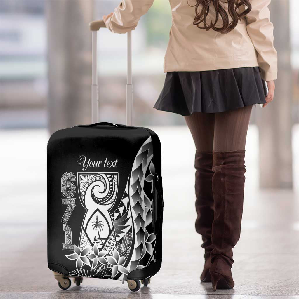 671 Guam Personalised Luggage Cover Latte Stone Tribal LT9 - Polynesian Pride