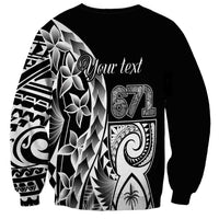 671 Guam Personalised Sweatshirt Latte Stone Tribal LT9 - Polynesian Pride