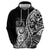 671 Guam Personalised Zip Hoodie Latte Stone Tribal