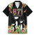 671 Guam Personalised Hawaiian Shirt Latte Stone and Tropical Flowers