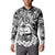 Guam Hafa Adai Guasali Flowers Button Sweatshirt