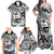 Guam Hafa Adai Guasali Flowers Family Matching Off Shoulder Maxi Dress and Hawaiian Shirt