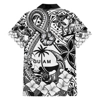 Guam Hafa Adai Guasali Flowers Hawaiian Shirt LT9 - Polynesian Pride