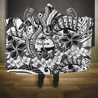 Guam Hafa Adai Guasali Flowers Hooded Blanket LT9 - Polynesian Pride
