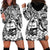 Guam Hafa Adai Guasali Flowers Hoodie Dress