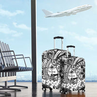 Guam Hafa Adai Guasali Flowers Luggage Cover LT9 - Polynesian Pride