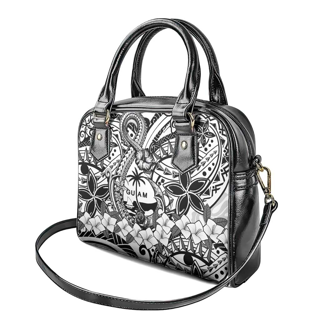 Guam Hafa Adai Guasali Flowers Shoulder Handbag LT9 - Polynesian Pride