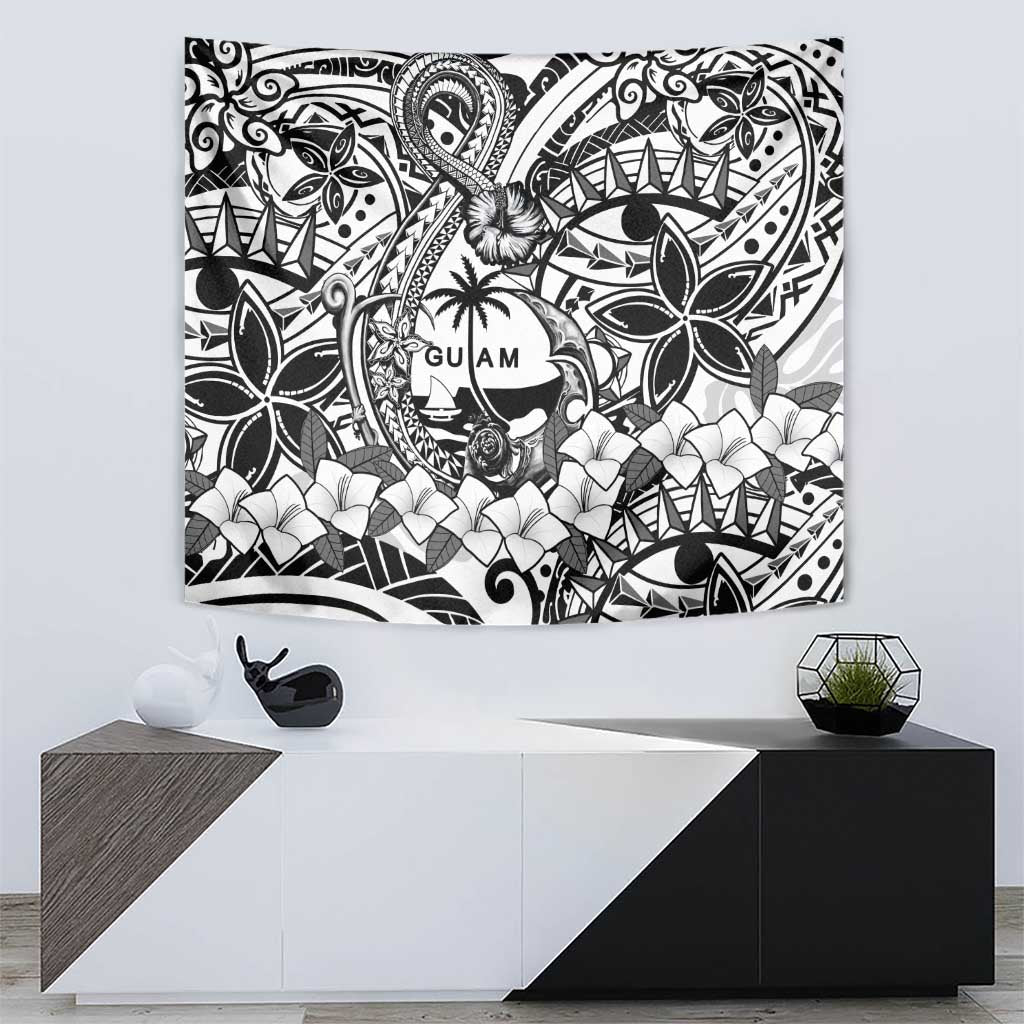 Guam Hafa Adai Guasali Flowers Tapestry LT9 - Polynesian Pride