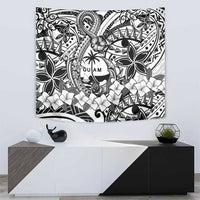 Guam Hafa Adai Guasali Flowers Tapestry LT9 - Polynesian Pride