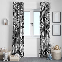 Guam Hafa Adai Guasali Flowers Window Curtain LT9 - Polynesian Pride