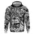 Guam Hafa Adai Guasali Flowers Zip Hoodie