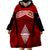 Tonga Rugby Wearable Blanket Hoodie Go Champions World Cup 2023 Ngatu Unique LT9 - Polynesian Pride