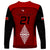 Custom Tonga Rugby Long Sleeve Shirt Go Champions World Cup 2023 Ngatu Unique LT9 - Polynesian Pride