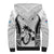 Fiji Rugby Sherpa Hoodie Go Champions World Cup 2023 Tapa Unique White Vibe LT9 - Polynesian Pride