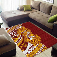Couple Dolphins Maori Motif Area Rug LT9 - Polynesian Pride