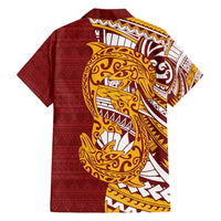 Couple Dolphins Maori Motif Hawaiian Shirt LT9 - Polynesian Pride