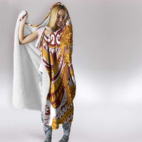 Couple Dolphins Maori Motif Hooded Blanket LT9 - Polynesian Pride