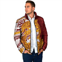 Couple Dolphins Maori Motif Padded Jacket LT9 - Polynesian Pride