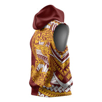Couple Dolphins Maori Motif Sleeveless Hoodie LT9 - Polynesian Pride