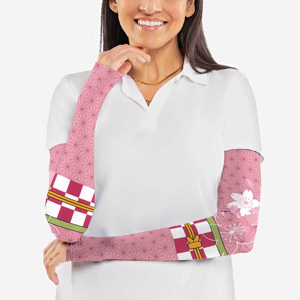 Japanese Asanoha Pattern Arm Sleeves Charm Against Evil Spirits LT9 - Polynesian Pride