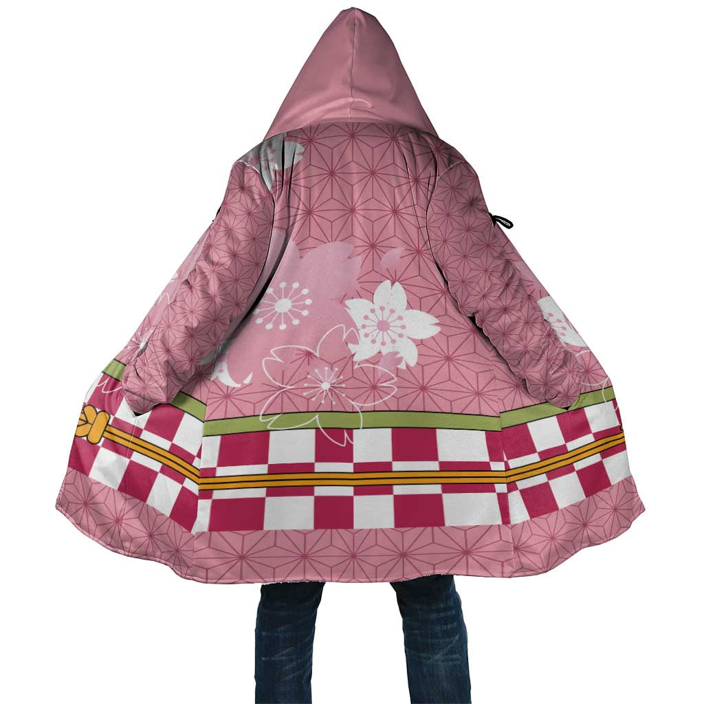 Japanese Asanoha Pattern Cloak Charm Against Evil Spirits LT9 Unisex Pink - Polynesian Pride