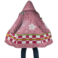 Japanese Asanoha Pattern Cloak Charm Against Evil Spirits LT9 Unisex Pink - Polynesian Pride