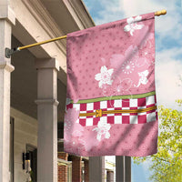 Japanese Asanoha Pattern Garden Flag Charm Against Evil Spirits LT9 House Flag Pink - Polynesian Pride