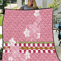 Japanese Asanoha Pattern Quilt Charm Against Evil Spirits LT9 Pink - Polynesian Pride