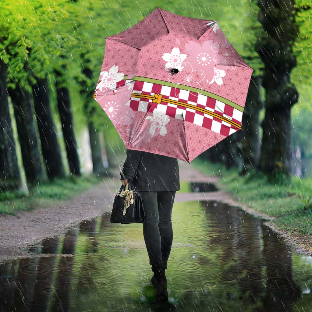 Japanese Asanoha Pattern Umbrella Charm Against Evil Spirits LT9 - Polynesian Pride