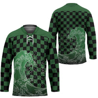 Japanese Asanoha Pattern Hockey Jersey Water Breathing Slayer Dragon LT9 - Polynesian Pride