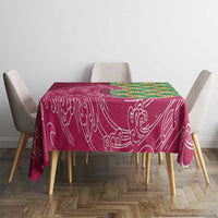 Japanese Bishamon-Kikkou Pattern Tablecloth Water Pillar Silent River Flow LT9 - Polynesian Pride