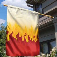 Japanese Kaen Pattern Garden Flag Flame Pillar Blazing Lion Heart LT9 - Polynesian Pride