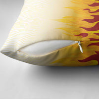 Japanese Kaen Pattern Pillow Cover Flame Pillar Blazing Lion Heart LT9 - Polynesian Pride