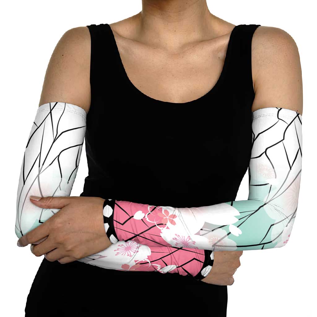 Japanese Kocho Pattern Arm Sleeves Insect Pillar Butterfly Flower Fairy LT9 - Polynesian Pride
