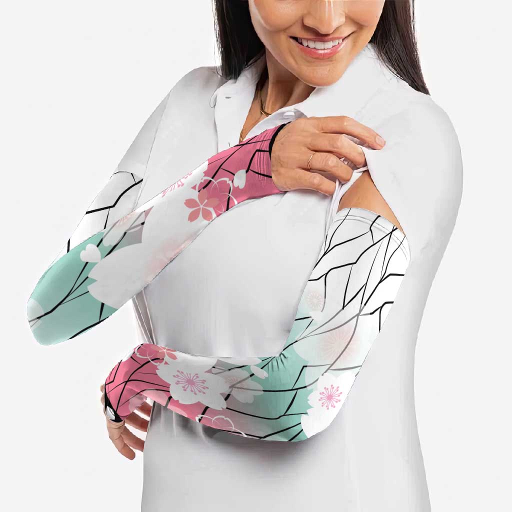 Japanese Kocho Pattern Arm Sleeves Insect Pillar Butterfly Flower Fairy LT9 - Polynesian Pride
