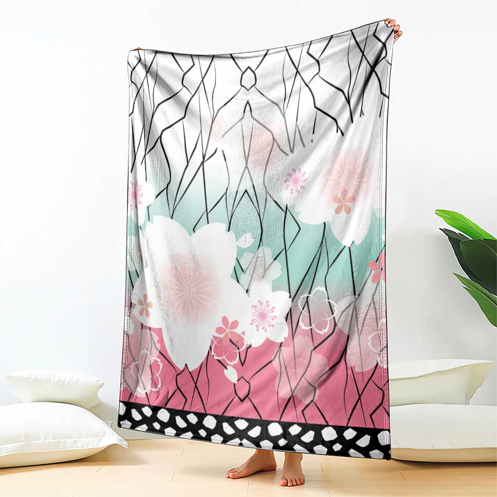 Japanese Kocho Pattern Blanket Insect Pillar Butterfly Flower Fairy LT9 - Polynesian Pride