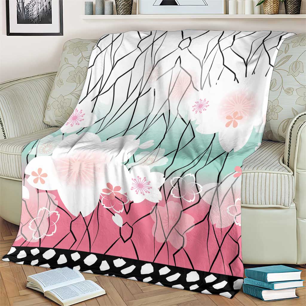 Japanese Kocho Pattern Blanket Insect Pillar Butterfly Flower Fairy LT9 - Polynesian Pride