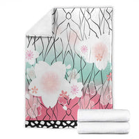Japanese Kocho Pattern Blanket Insect Pillar Butterfly Flower Fairy LT9 - Polynesian Pride