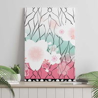 Japanese Kocho Pattern Canvas Wall Art Insect Pillar Butterfly Flower Fairy LT9 - Polynesian Pride