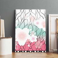 Japanese Kocho Pattern Canvas Wall Art Insect Pillar Butterfly Flower Fairy LT9 - Polynesian Pride