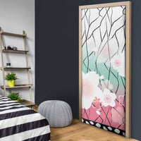 Japanese Kocho Pattern Door Cover Insect Pillar Butterfly Flower Fairy LT9 - Polynesian Pride