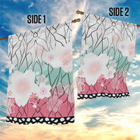 Japanese Kocho Pattern Garden Flag Insect Pillar Butterfly Flower Fairy LT9 - Polynesian Pride