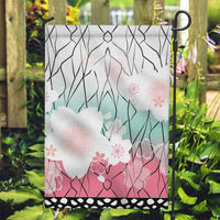 Japanese Kocho Pattern Garden Flag Insect Pillar Butterfly Flower Fairy LT9 Garden Flag Pink - Polynesian Pride