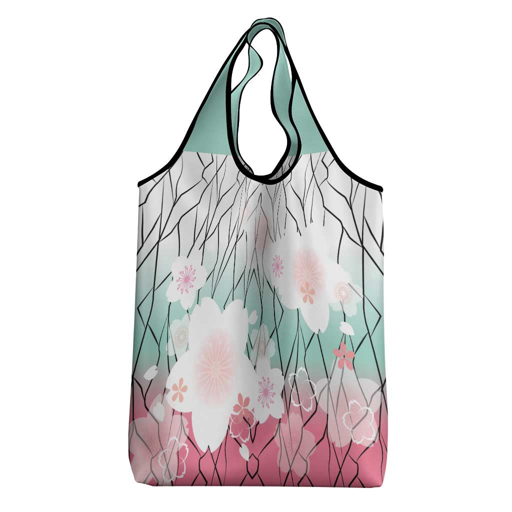 Japanese Kocho Pattern Grocery Bag Insect Pillar Butterfly Flower Fairy LT9 - Polynesian Pride