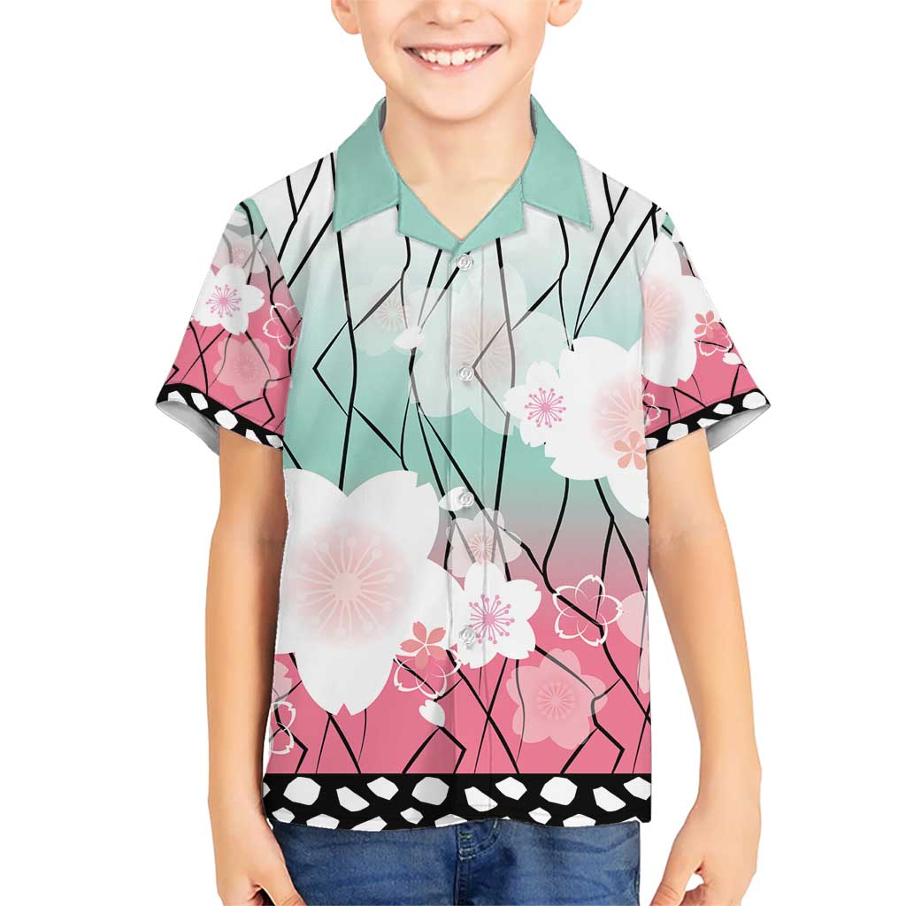 Japanese Kocho Pattern Hawaiian Shirt Insect Pillar Butterfly Flower Fairy LT9 - Polynesian Pride