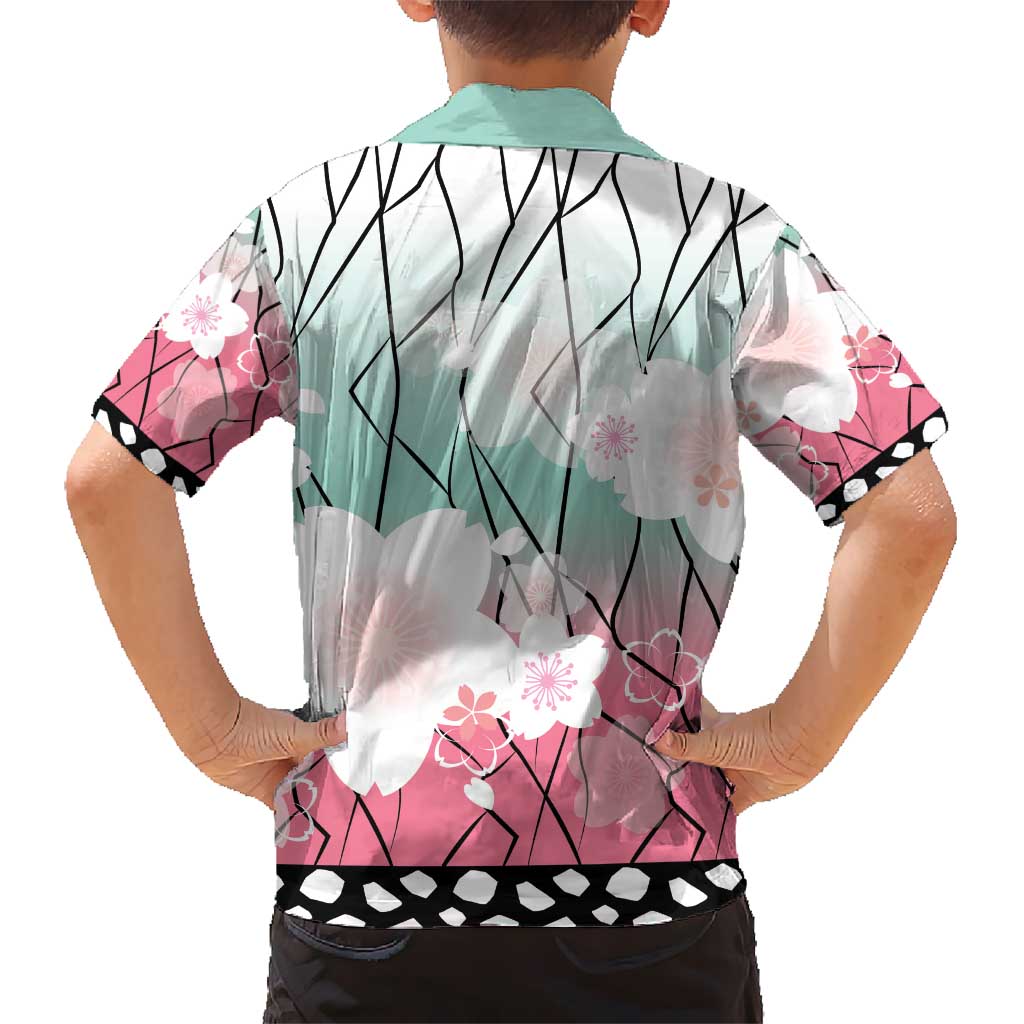 Japanese Kocho Pattern Hawaiian Shirt Insect Pillar Butterfly Flower Fairy LT9 - Polynesian Pride