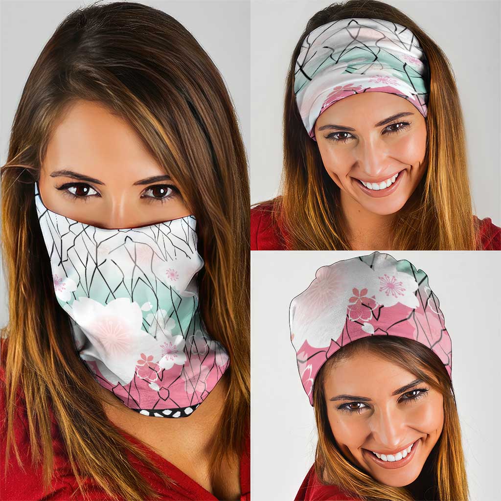 Japanese Kocho Pattern Neck Gaiter Insect Pillar Butterfly Flower Fairy LT9 - Polynesian Pride